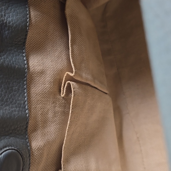 Gucci Floral Canvas Tote Blue Leather Trim Botanical Print Shoulder Bag W/COA - Picture 14 of 15